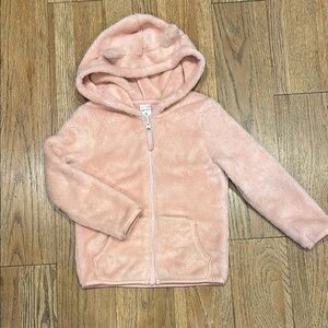 Carter's Soft Pink Fleece Hoodie
